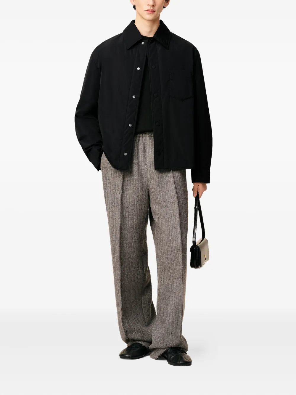 Nylon Shirt Jacket
