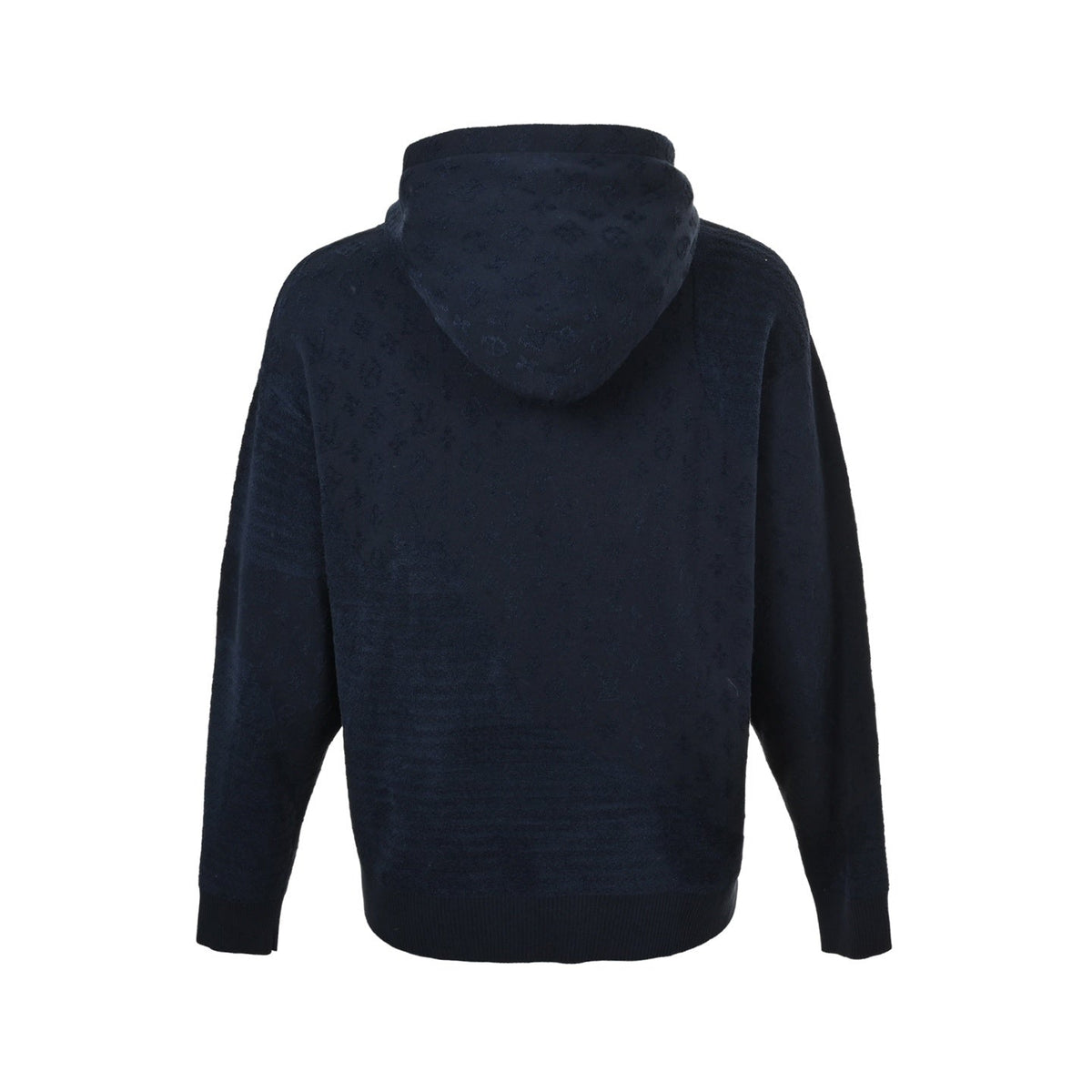 Monogram Toweling Hoodie - Navy