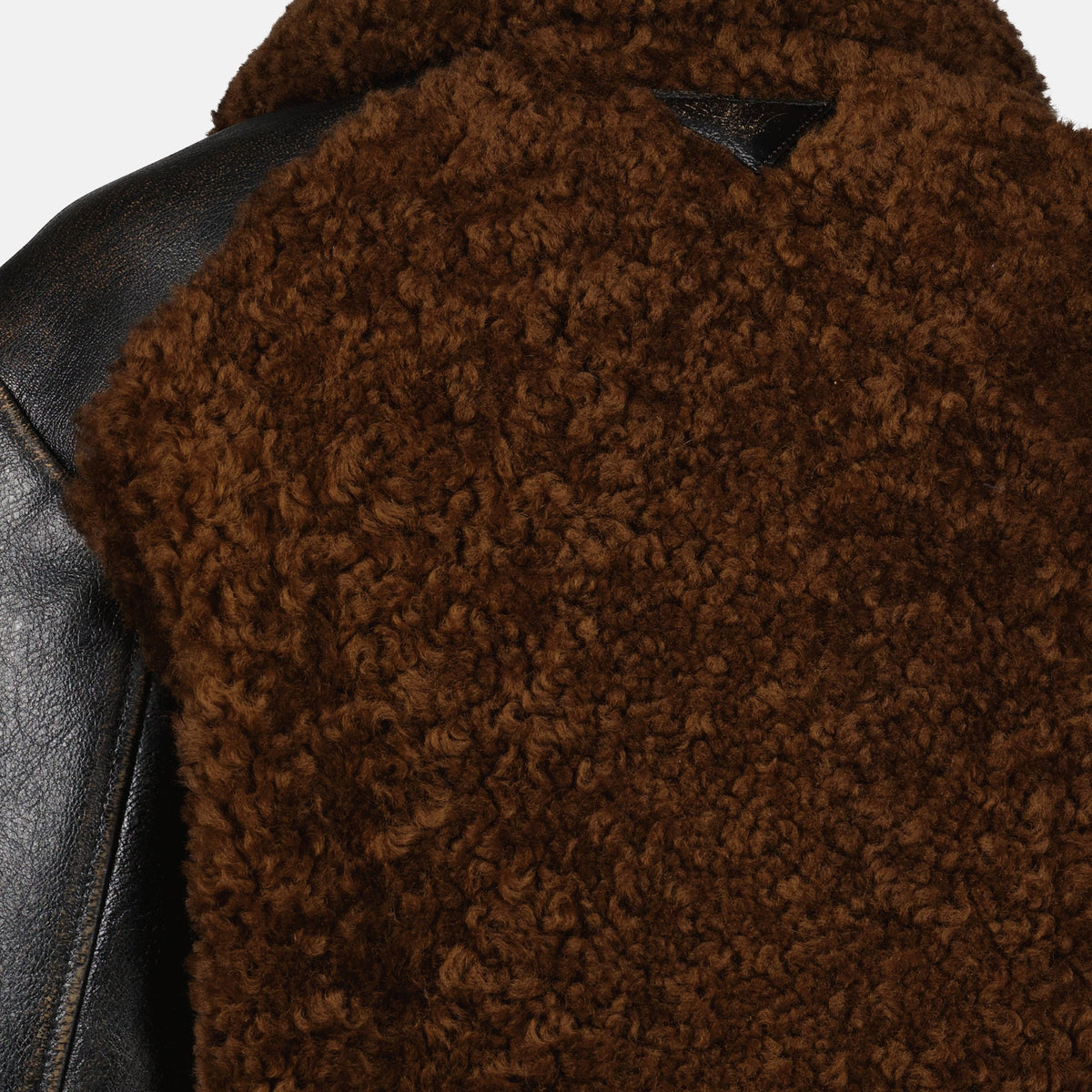 Leather and Wool Jacket