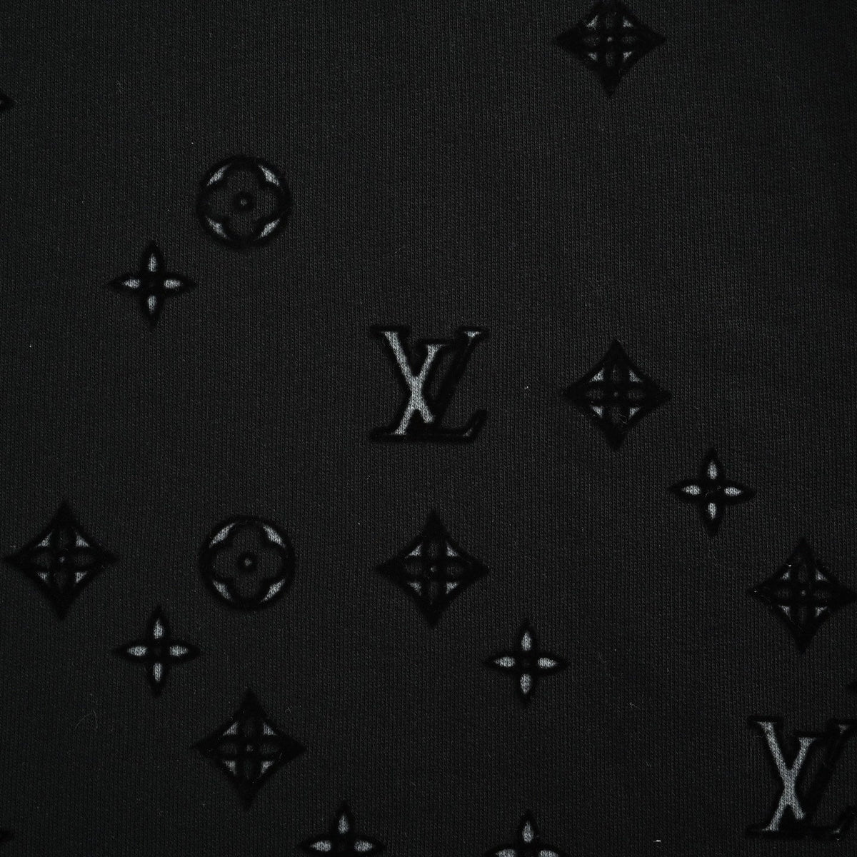 3D Embroidered Falling Monogram Pullover