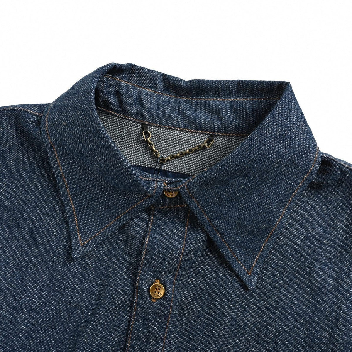 Embroidered Denim Shirt