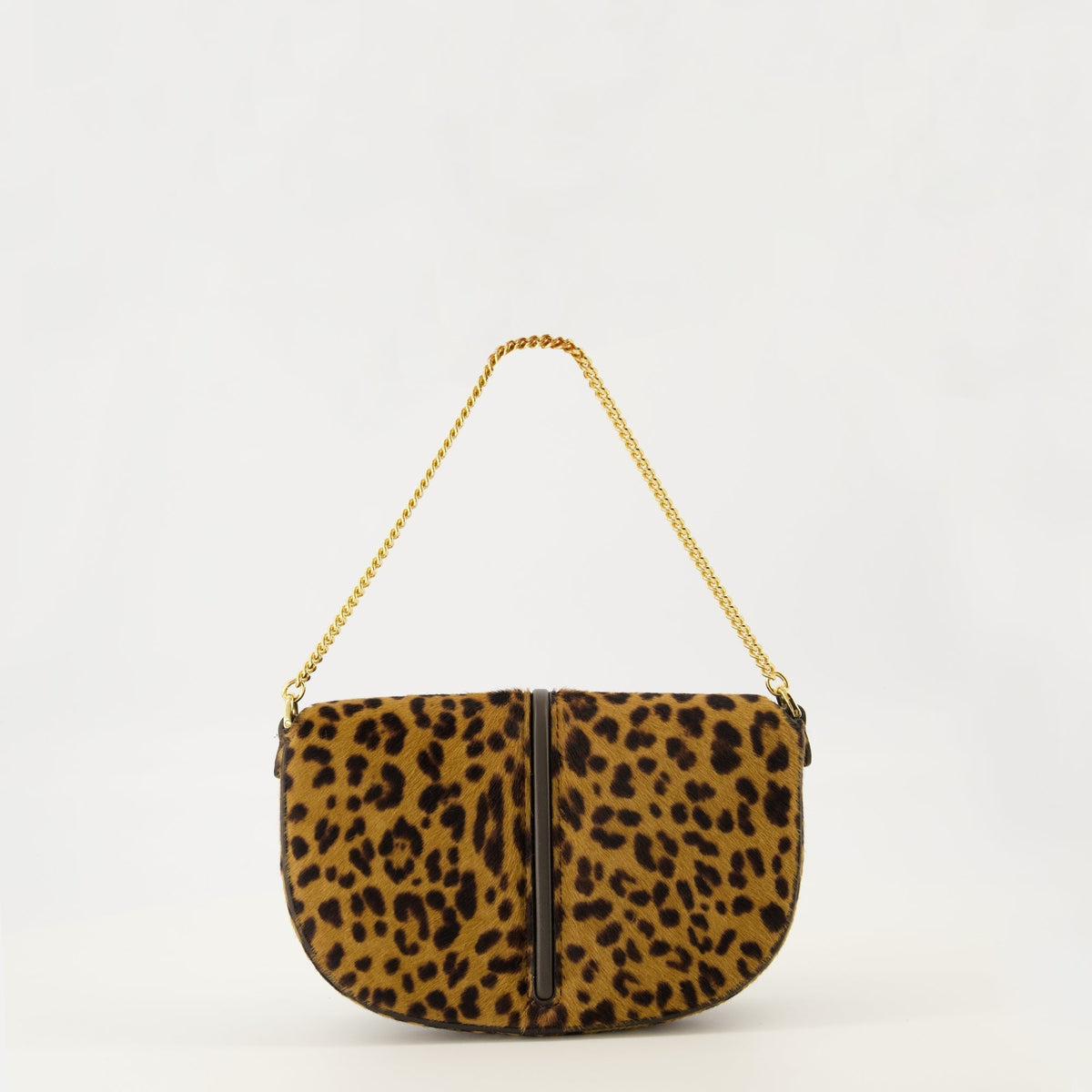 Brown Leopard Print Fendigraphy Pouch