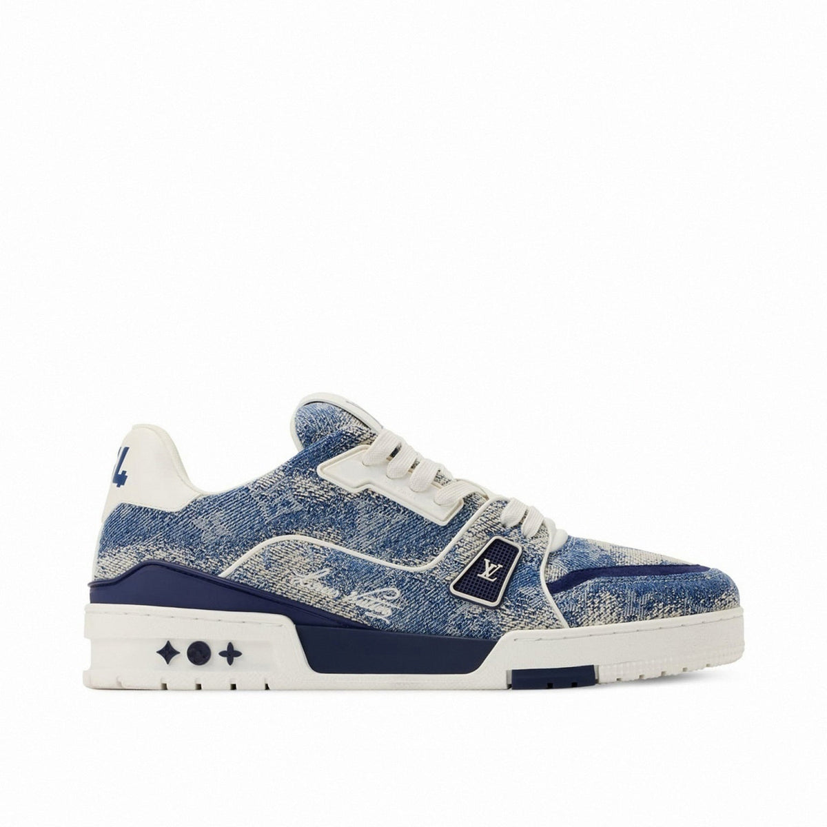 Denim LV Low-Top Sneakers