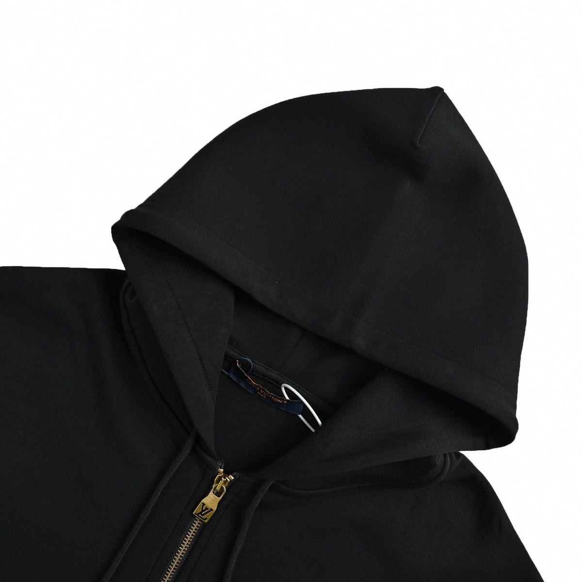 Marque Déposée Zip-Up Hoodie - Black