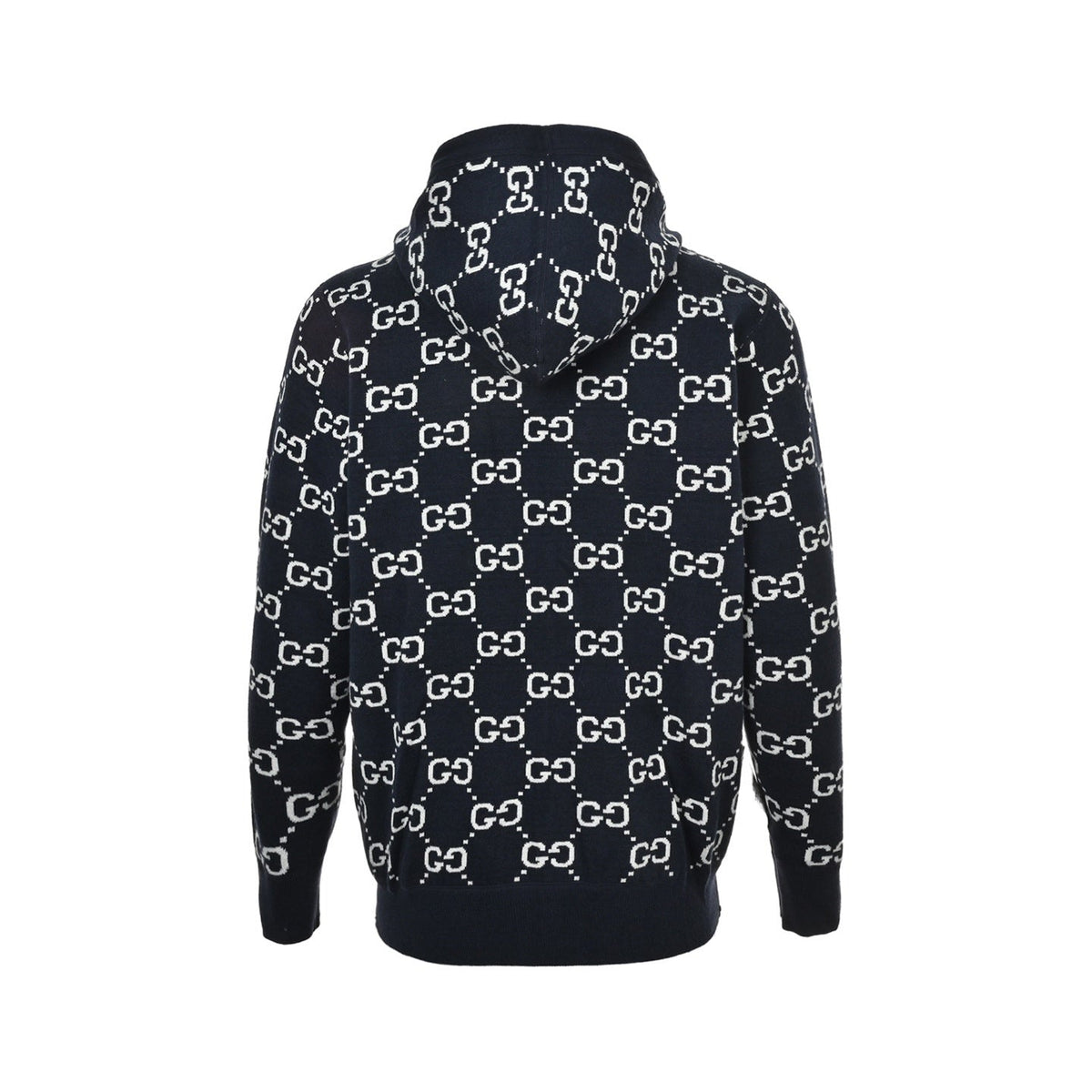 Reversible GG Monogram Cashmere Zip Jacket