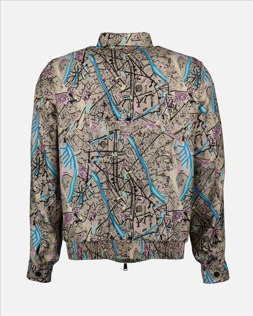 Fendi Map Jacket