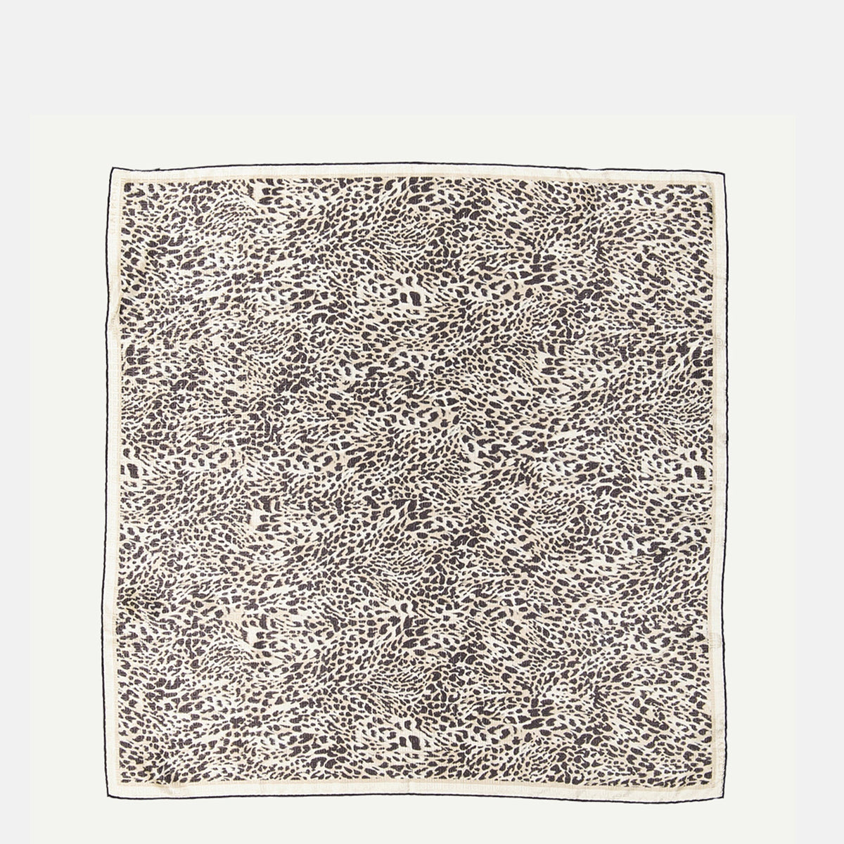 Leopard Silk Scarf