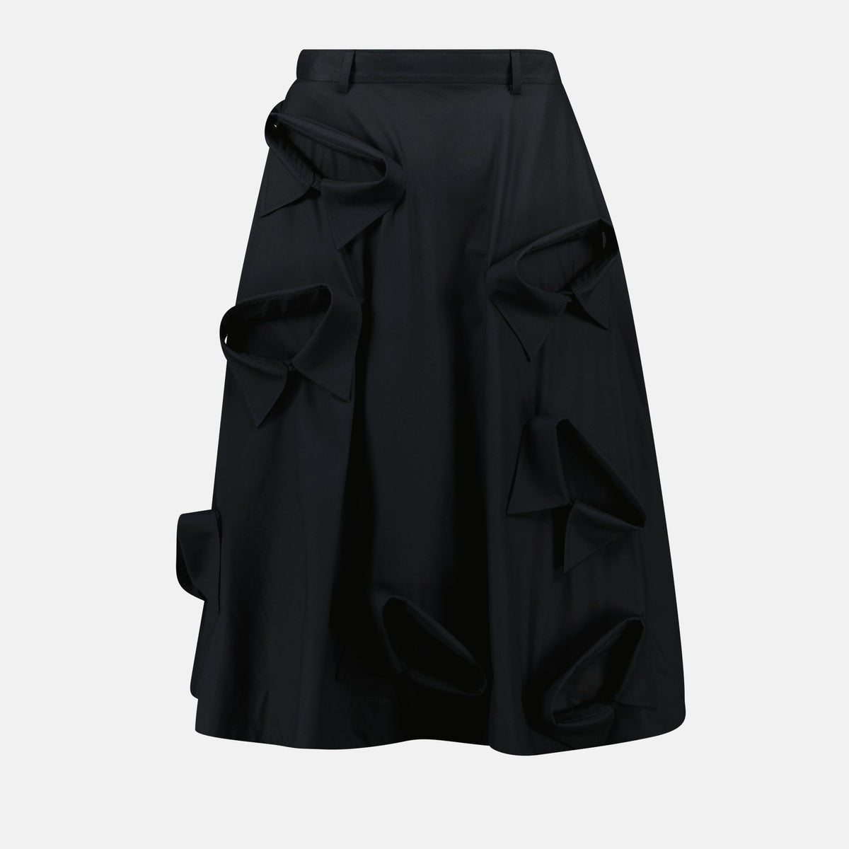 Black Collar Skirt