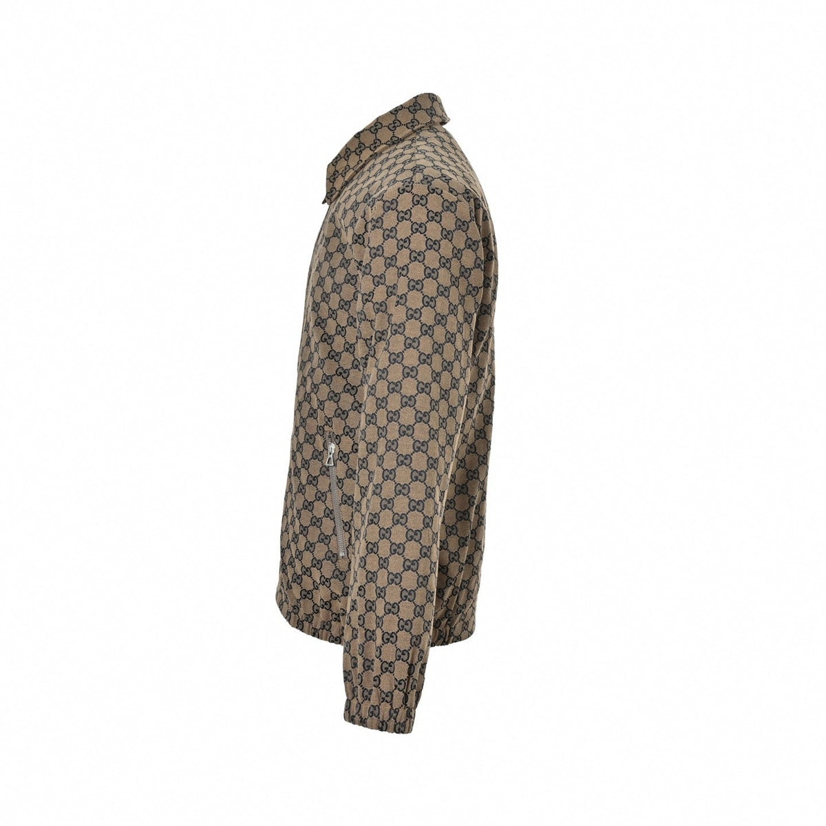 Classic GG Canvas Zip-Up Jacket
