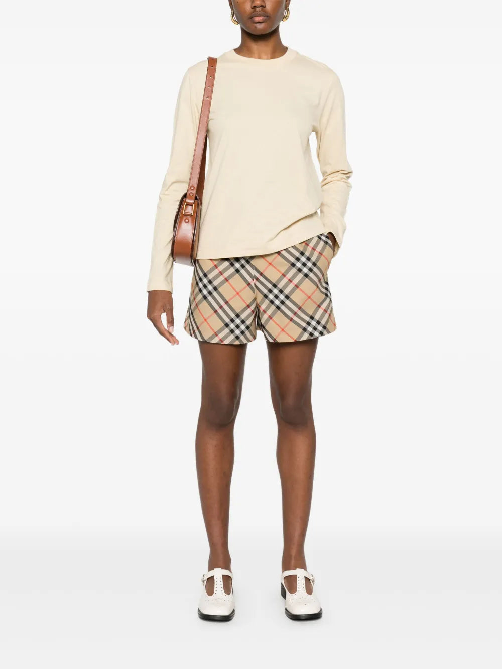 Check Plaid Shorts