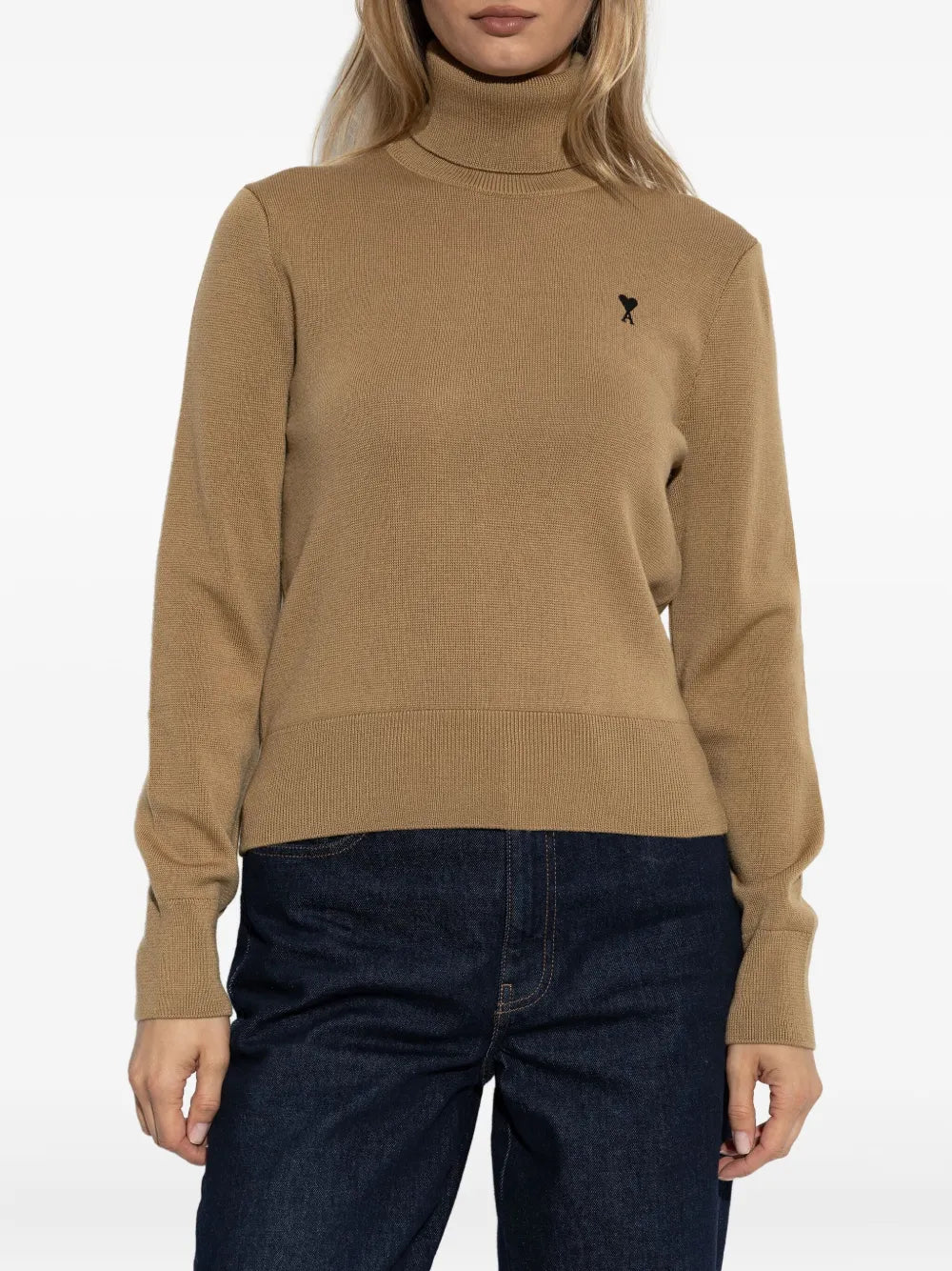 Ami de coeur turtleneck sweater