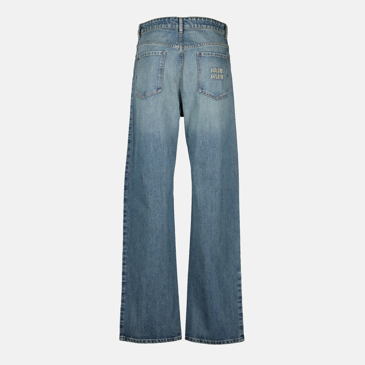 Embroidered Blue Jeans