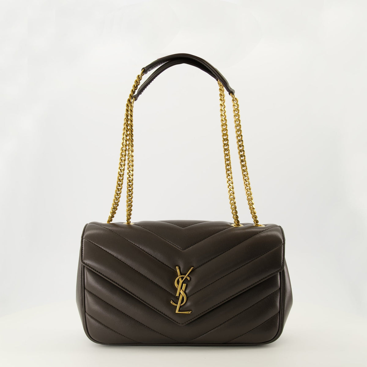 Medium Loulou Bag Brown