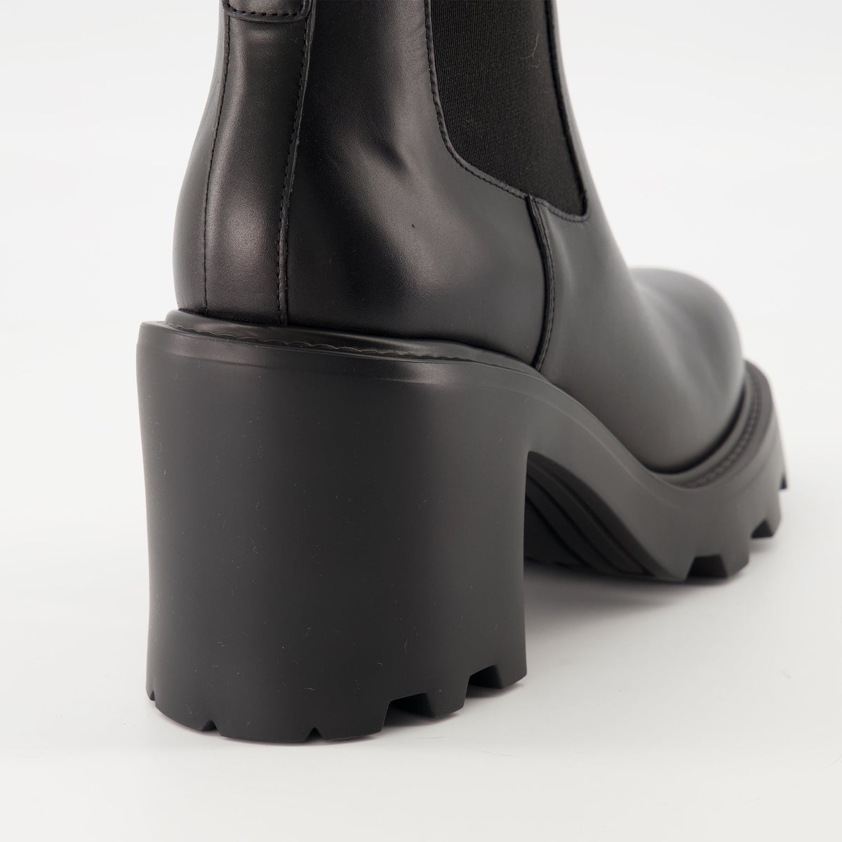 Beatle Heeled Ankle Boots