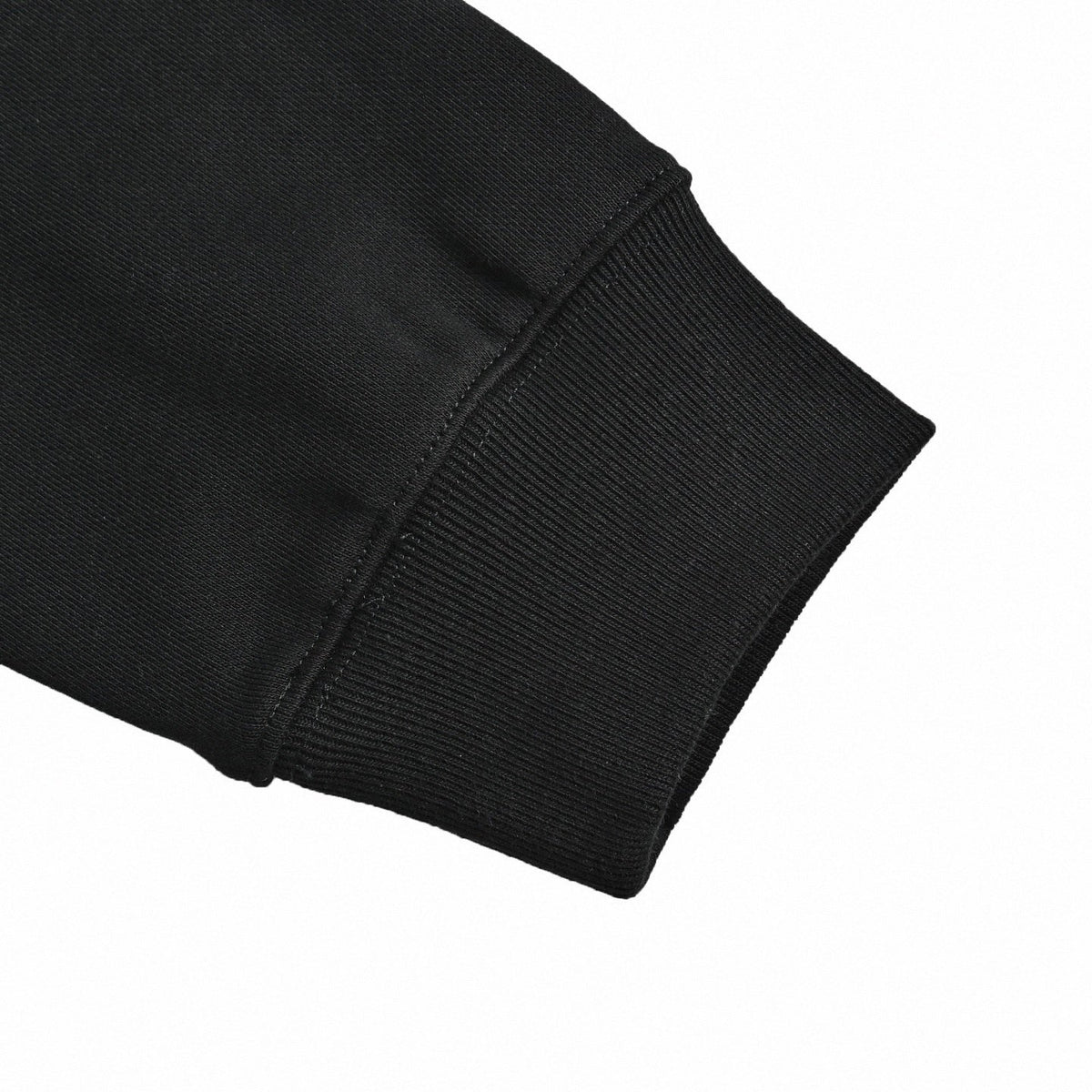 D-Ring Detail Monogram Sweatshirt - Black