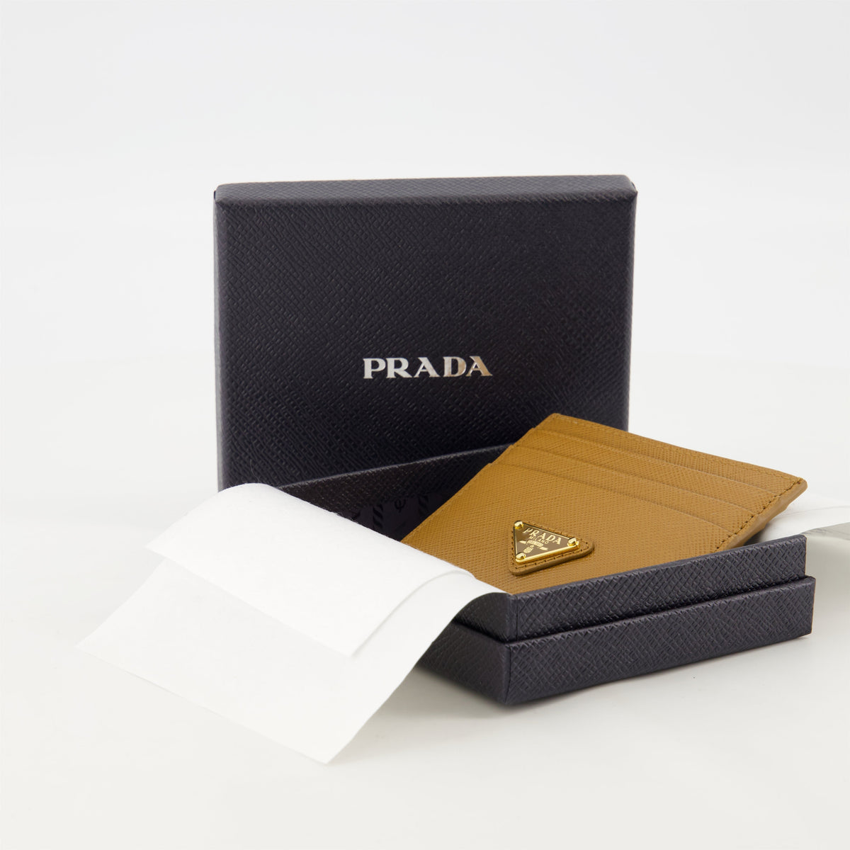 Saffiano Leather Card Holder