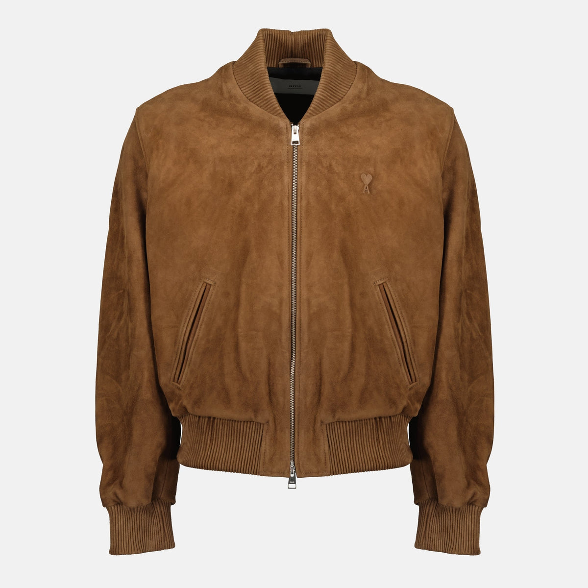 Suede Leather Bomber