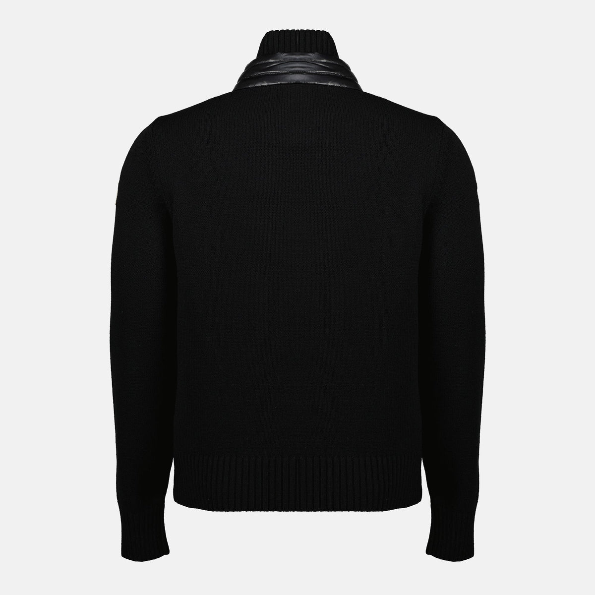 Wool Zip-Up Cardigan