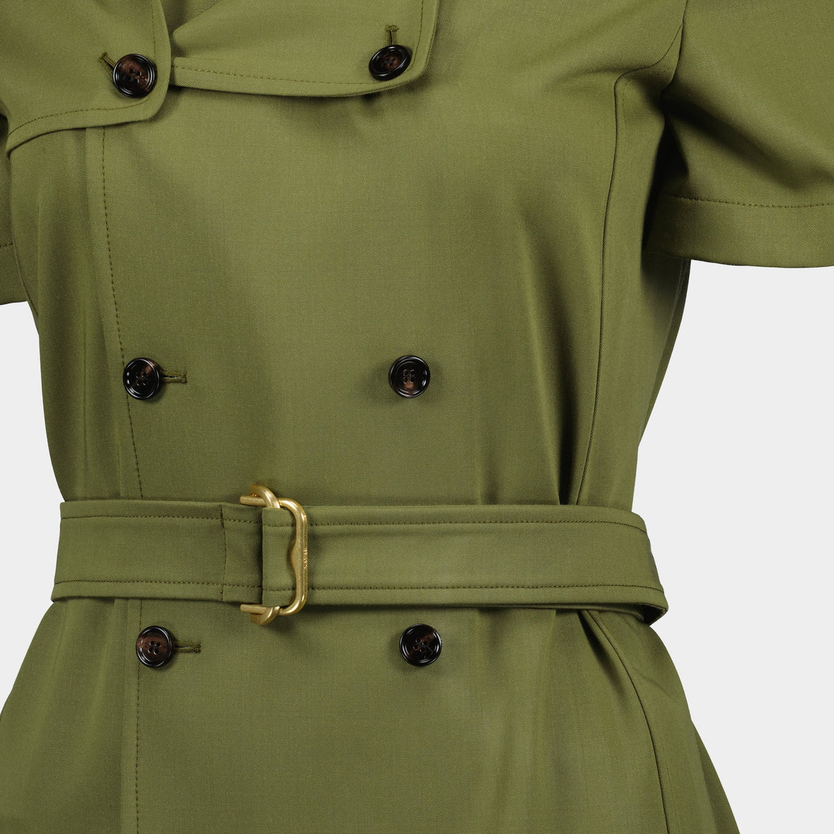 Green Trench Dress