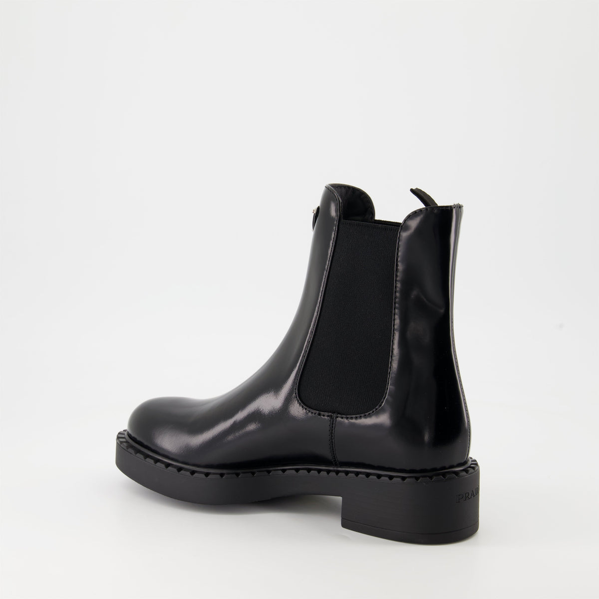 Patent Leather Ankle Boots