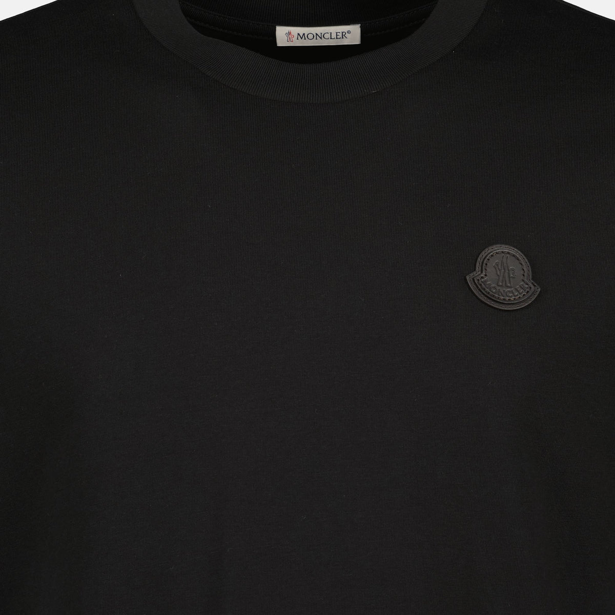 Leather Logo T-Shirt