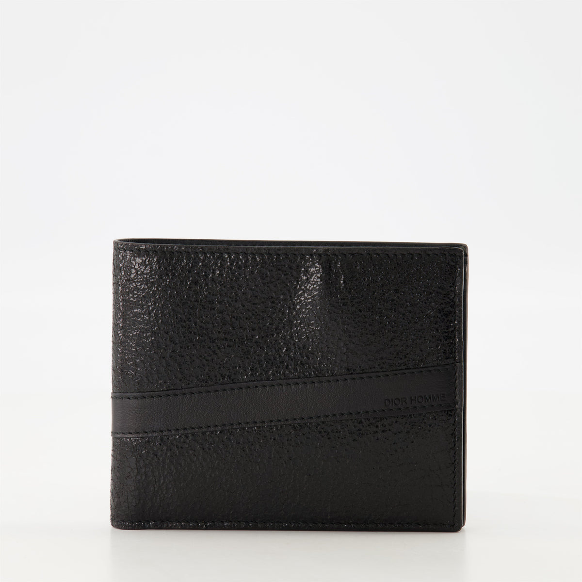 Textured Leather Wallet