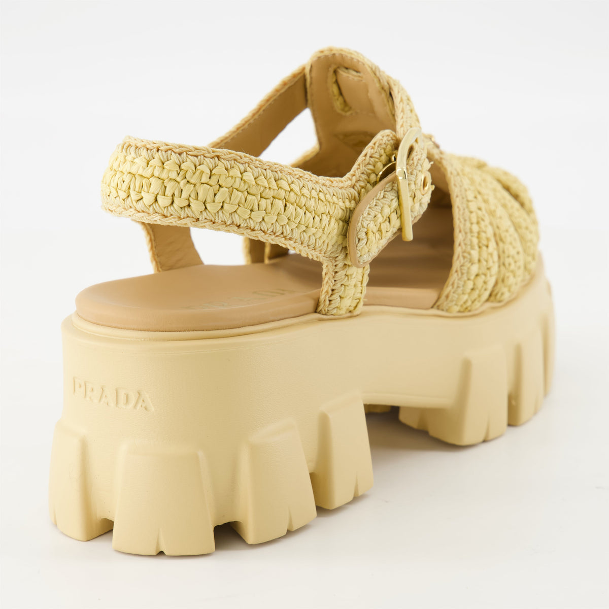 Monolith Raffia Sandals