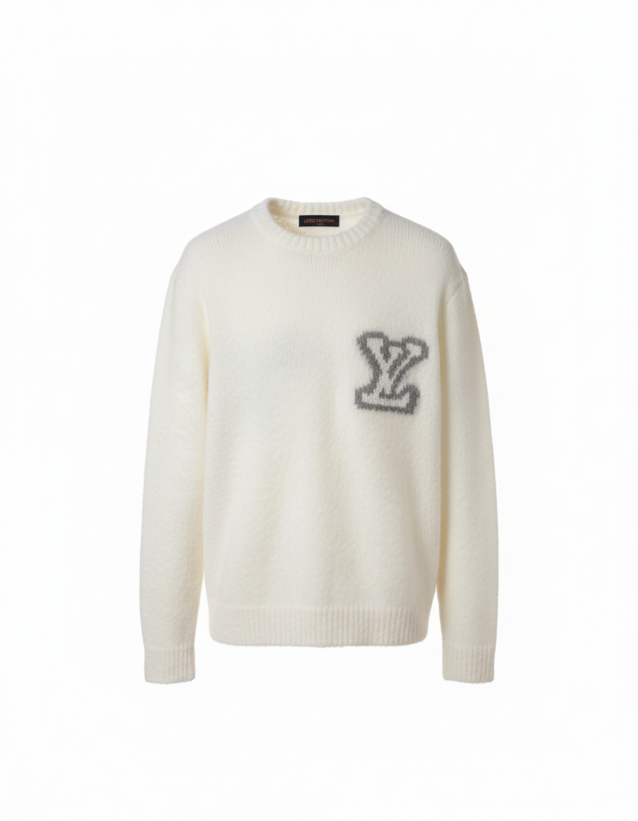 LV Intarsia Crewneck