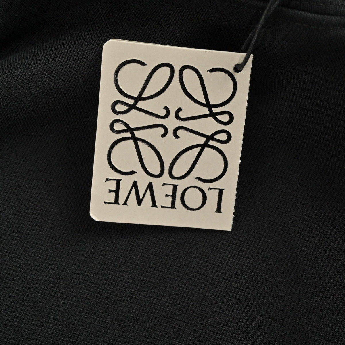 Large Logo Print Hooded Sweatshirt