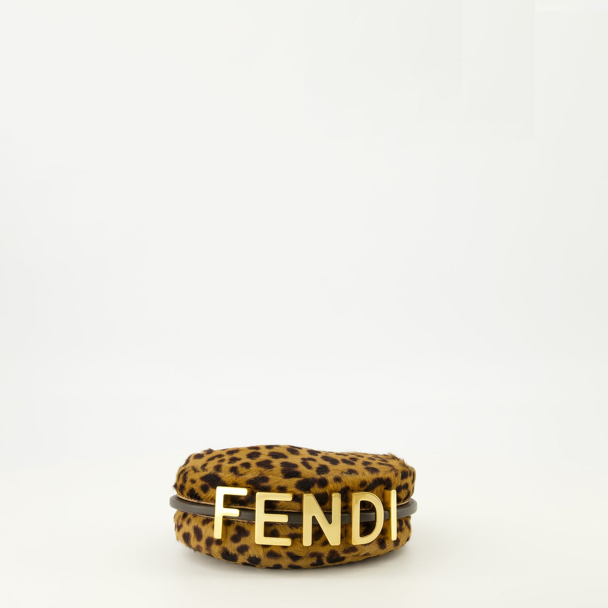 Fendigraphy Nano Leopard Bag